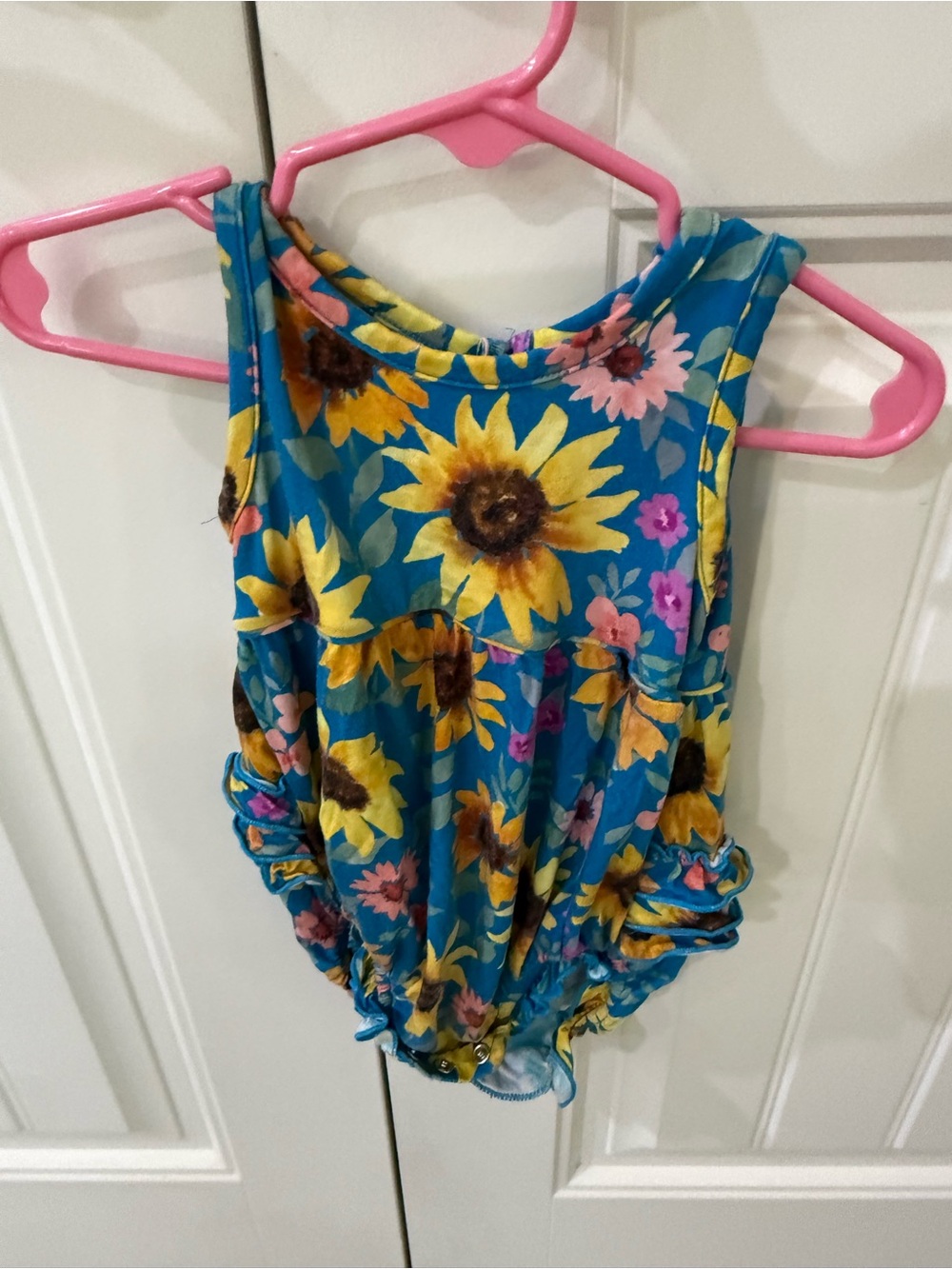 Little Sleepies Sunflower Fields Bubble Romper